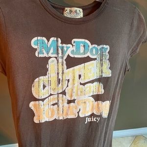 JUICY COUTURE ... DOG t shirt